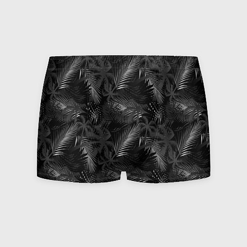 Мужские трусы Palm black and white / 3D-принт – фото 1