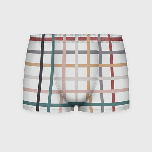 Мужские трусы Плетенка пастельная / 3D-принт – фото 1