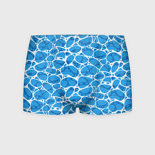 Мужские трусы Волновая рябь на поверхности воды паттерн / 3D-принт – фото 1