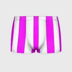Мужские трусы Color white pink lines