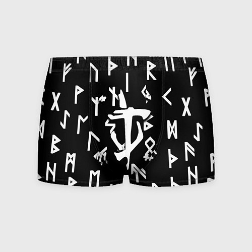 Мужские трусы Doom магические символы / 3D-принт – фото 1