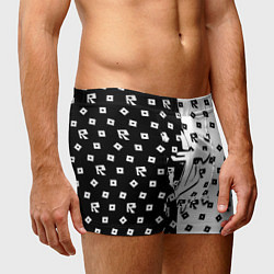 Трусы-боксеры мужские Doom x roblox pattern, цвет: 3D-принт — фото 2