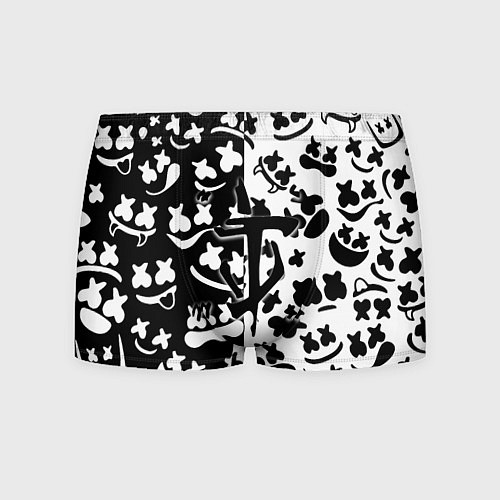 Мужские трусы Doom x Marshmello pattern / 3D-принт – фото 1