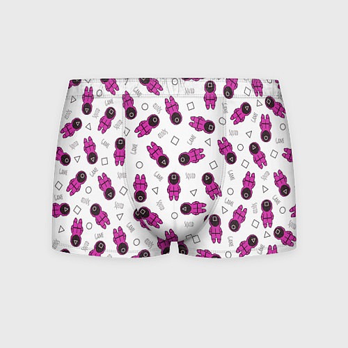 Мужские трусы Персонажи корейского сериала игра в кальмара / 3D-принт – фото 1