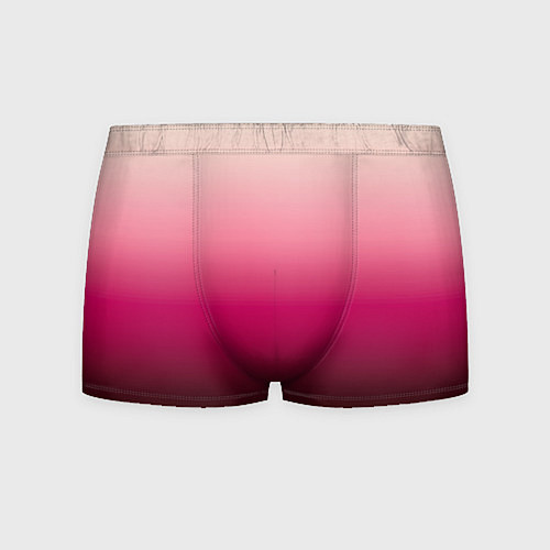 Мужские трусы Градиент transcendent pink омбре / 3D-принт – фото 1