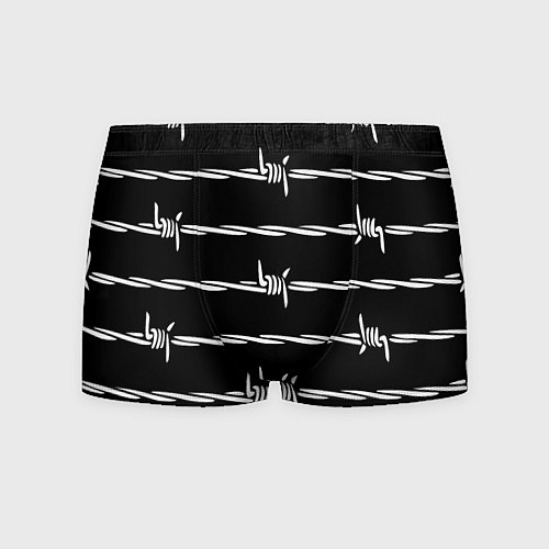 Мужские трусы Проволока колючая / 3D-принт – фото 1