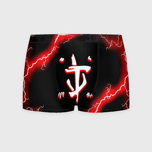 Мужские трусы Doom красный шторм / 3D-принт – фото 1
