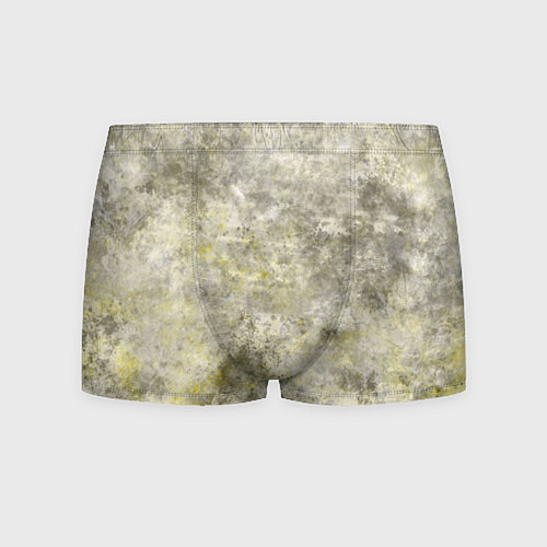 Мужские трусы Абстракция - yellow acidic liquid / 3D-принт – фото 1