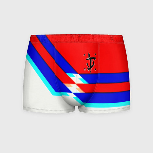 Мужские трусы Doom geometry cyber sport / 3D-принт – фото 1