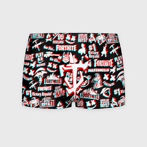 Мужские трусы Doom x fortnite glitch / 3D-принт – фото 1