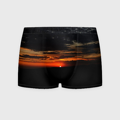 Мужские трусы Закат на плато / 3D-принт – фото 1