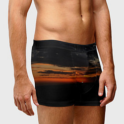 Трусы-боксеры мужские Закат на плато, цвет: 3D-принт — фото 2