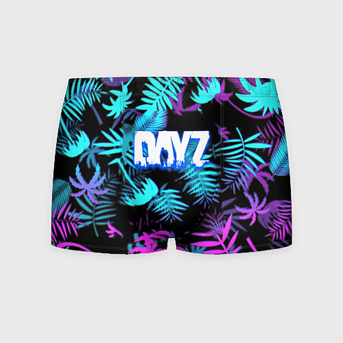 Мужские трусы Dayz неоновые тропики / 3D-принт – фото 1