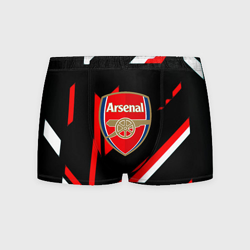 Мужские трусы Arsenal geometry steel / 3D-принт – фото 1