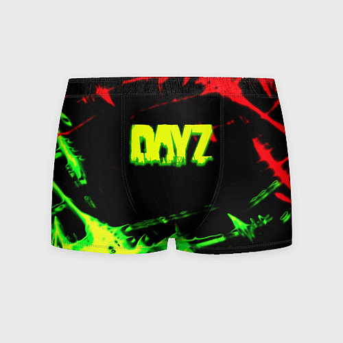 Мужские трусы Dayz кислотные краски штрихи / 3D-принт – фото 1