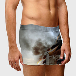 Трусы-боксеры мужские Огненный Змей Горыныч, цвет: 3D-принт — фото 2