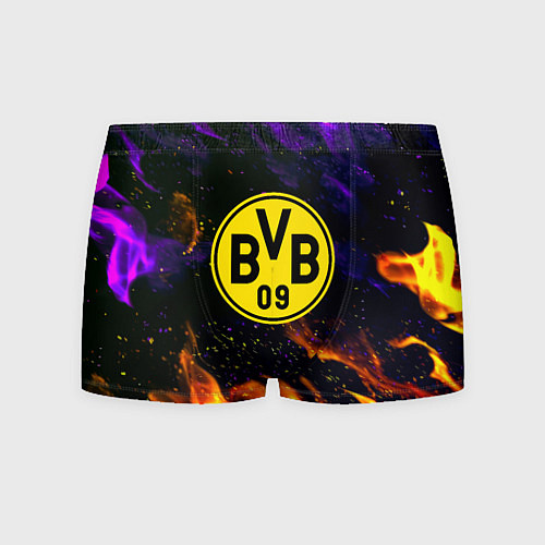Мужские трусы Borussia огненный стиль / 3D-принт – фото 1