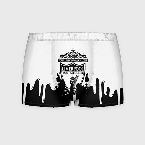 Мужские трусы Liverpool жидкие краски / 3D-принт – фото 1