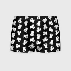 Мужские трусы Annoying dog pattern - Undertale