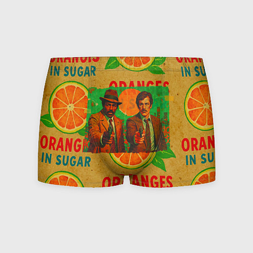 Мужские трусы Детективы аппликация / 3D-принт – фото 1