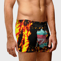 Трусы-боксеры мужские Liverpool краски огненные, цвет: 3D-принт — фото 2