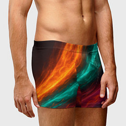 Трусы-боксеры мужские Разноцветное движение, цвет: 3D-принт — фото 2