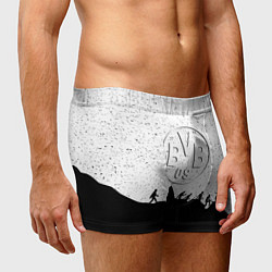 Трусы-боксеры мужские Borussia спорт лого люди, цвет: 3D-принт — фото 2
