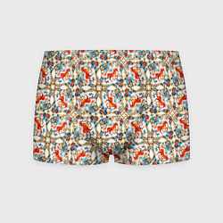 Мужские трусы Орнамент с лошадью - символом Нового 2026 года