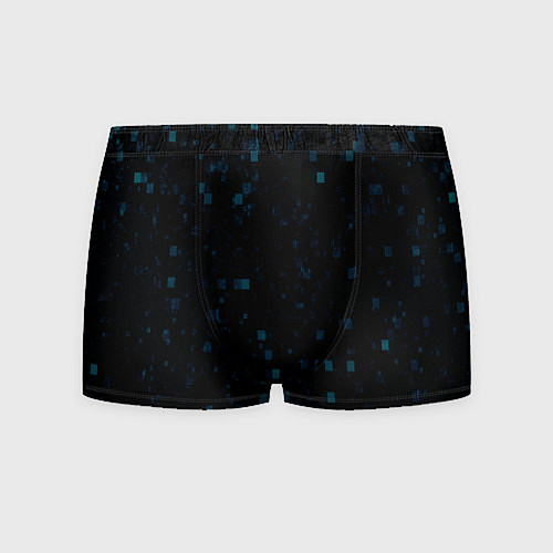 Мужские трусы Color dark blue khaki / 3D-принт – фото 1