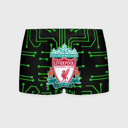 Трусы-боксеры мужские Liverpool плата текстура, цвет: 3D-принт