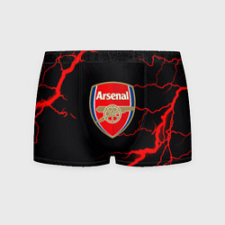 Мужские трусы Arsenal красные молнии