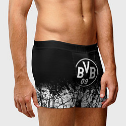 Трусы-боксеры мужские Боруссиа текстура земли, цвет: 3D-принт — фото 2