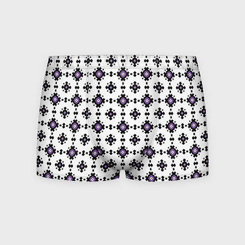 Мужские трусы Абстрактный геометрический орнамент / 3D-принт – фото 1