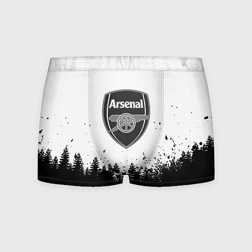 Мужские трусы Arsenal черный лес / 3D-принт – фото 1