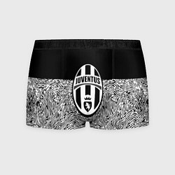 Трусы-боксеры мужские Juventus отпечатки текстура, цвет: 3D-принт