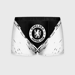 Мужские трусы Челси белые краски