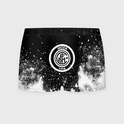 Мужские трусы Inter белый всплеск краско