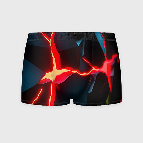 Мужские трусы Neon orange / 3D-принт – фото 1