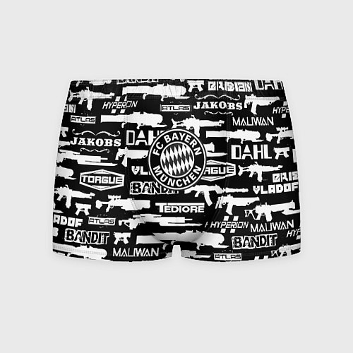 Мужские трусы ФК Манчестер Юнайтед / 3D-принт – фото 1