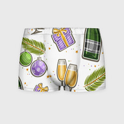 Мужские трусы Новогодний вайб