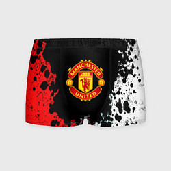 Мужские трусы Манчестер Юнайтед краски абстрактные