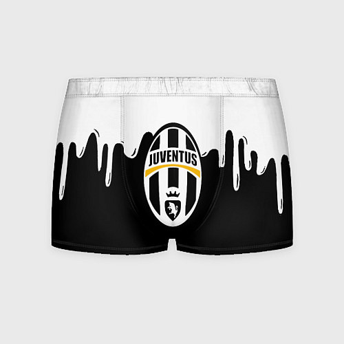 Мужские трусы Juventus капли красок / 3D-принт – фото 1