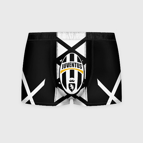 Мужские трусы Ювентус геометрия полосы линии / 3D-принт – фото 1
