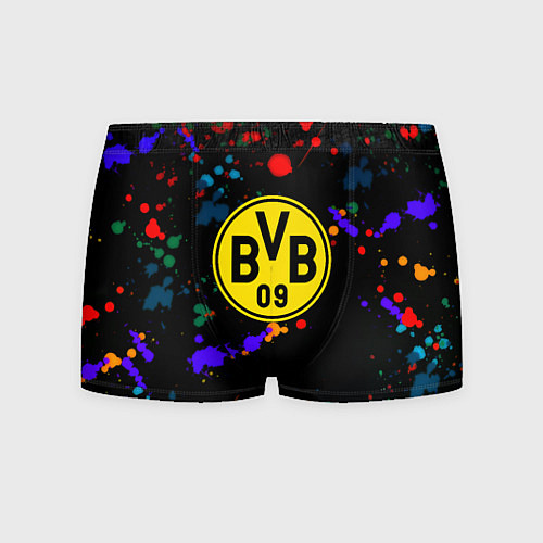 Мужские трусы Borussia краски всплеск текстура / 3D-принт – фото 1