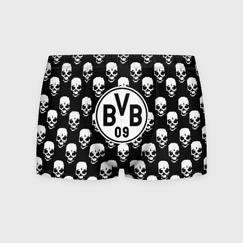 Мужские трусы Borussia черепа / 3D-принт – фото 1