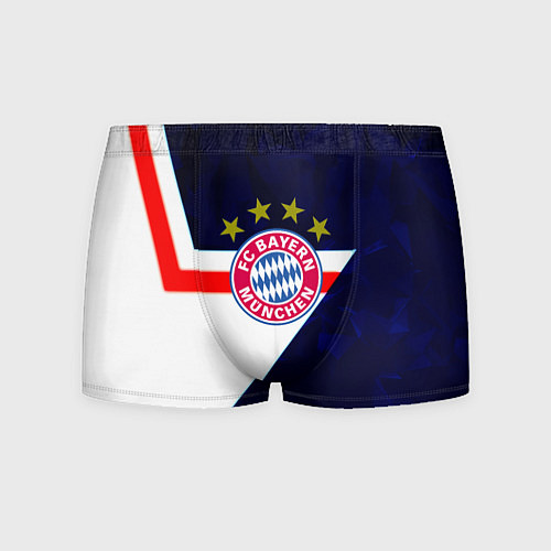 Мужские трусы Бавария звезды геометрия / 3D-принт – фото 1