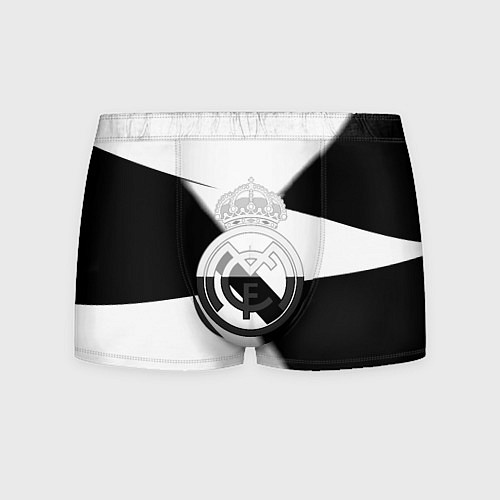 Мужские трусы Реал Мадрид геометрия полосы / 3D-принт – фото 1