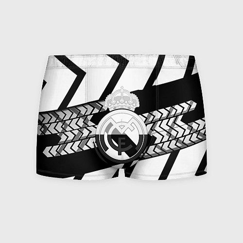 Мужские трусы Реал Мадрид краски полосы / 3D-принт – фото 1