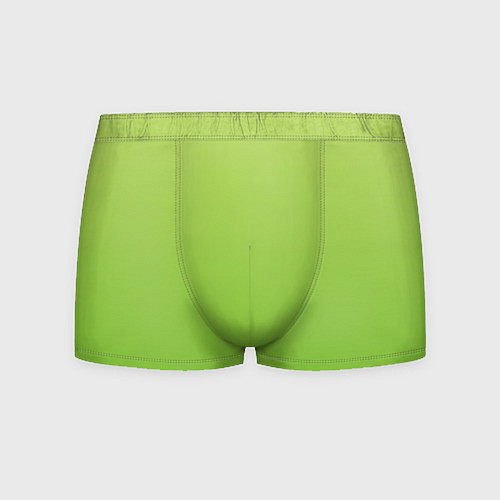 Мужские трусы Color lime green / 3D-принт – фото 1
