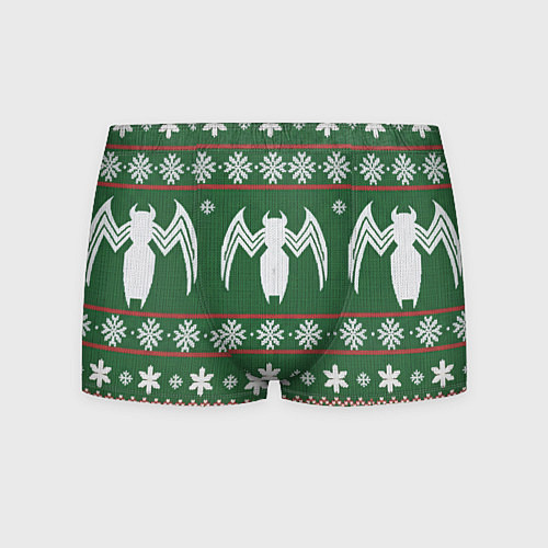 Мужские трусы Рождественский свитер Венома / 3D-принт – фото 1